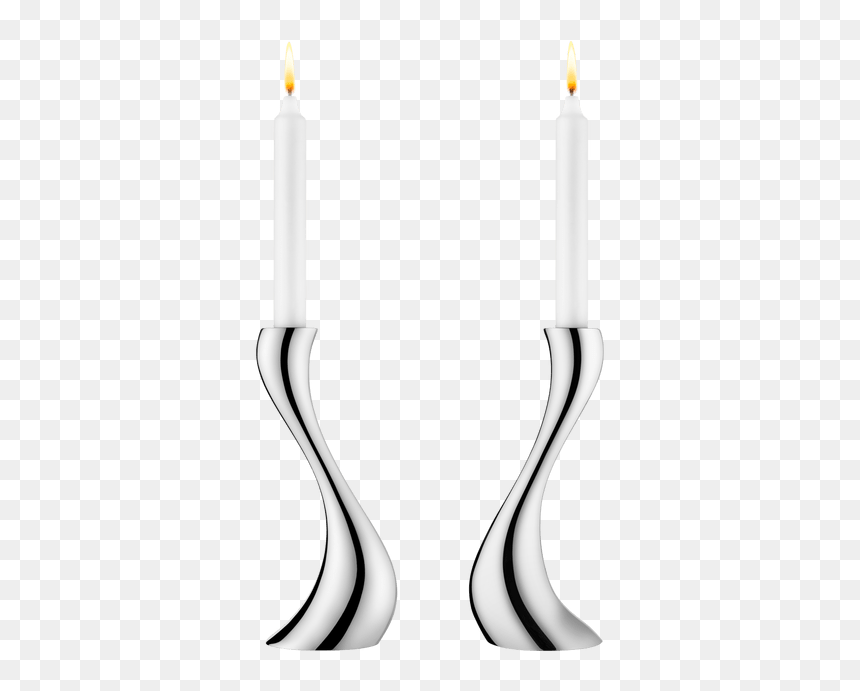 Georg Jensen Candle Holders, HD Png Download - candlestick png