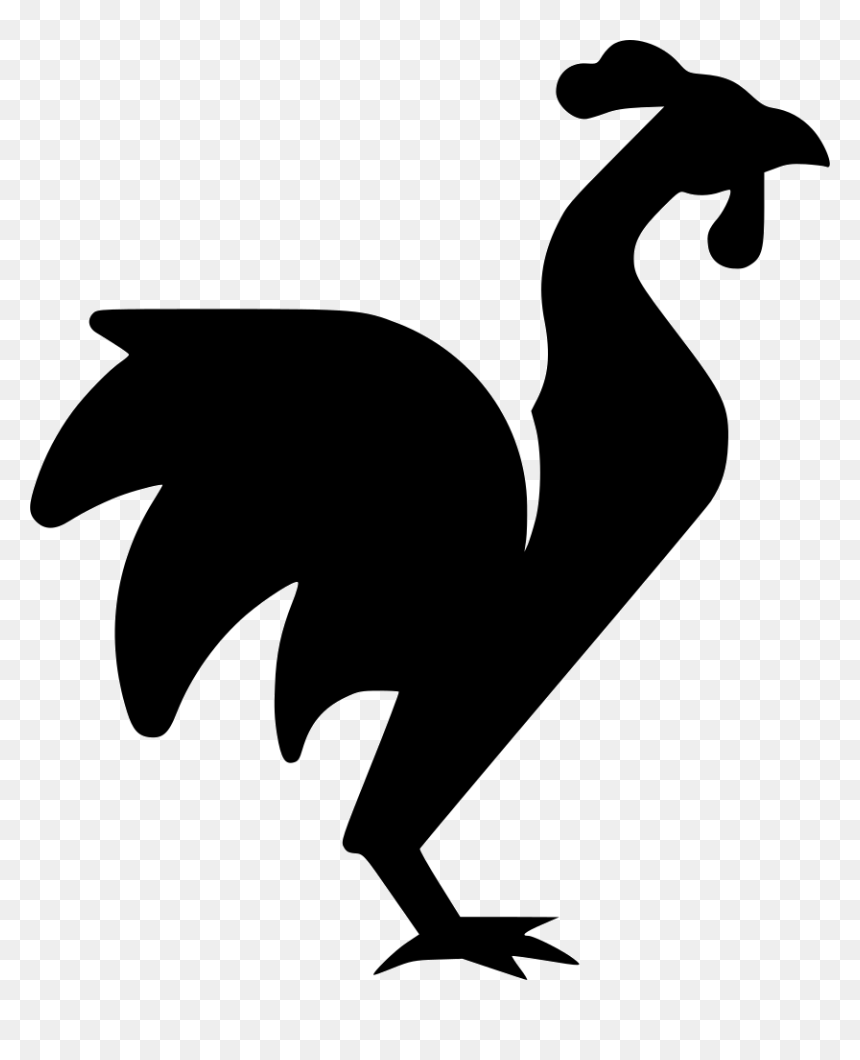 Rooster - Illustration, HD Png Download - rooster silhouette png