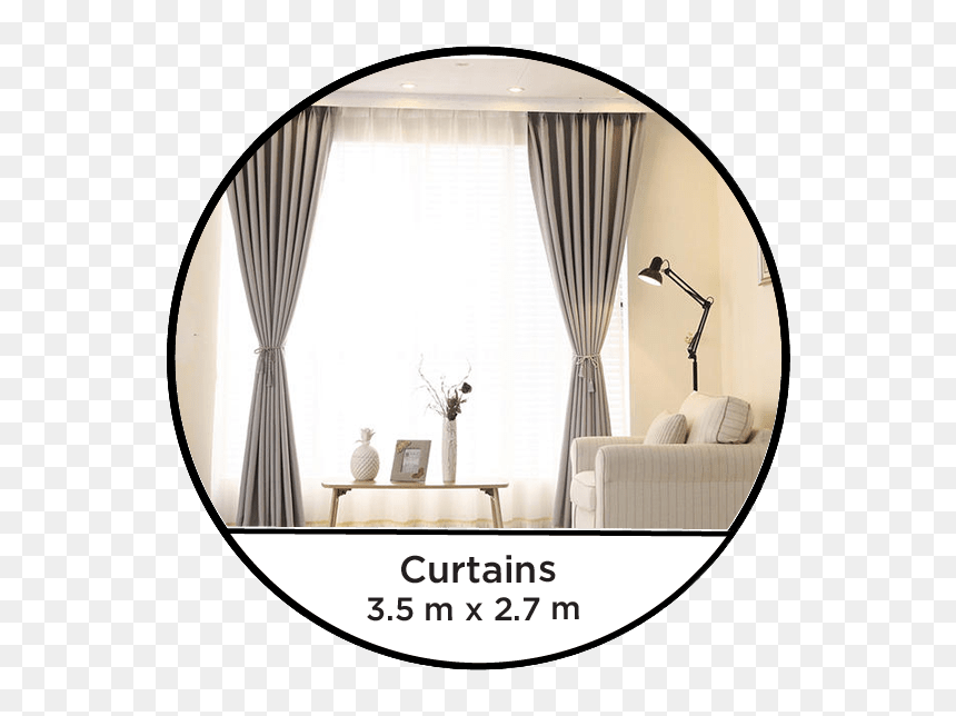 Energetic Modern Curtains - Window Blind, HD Png Download - modern curtains png