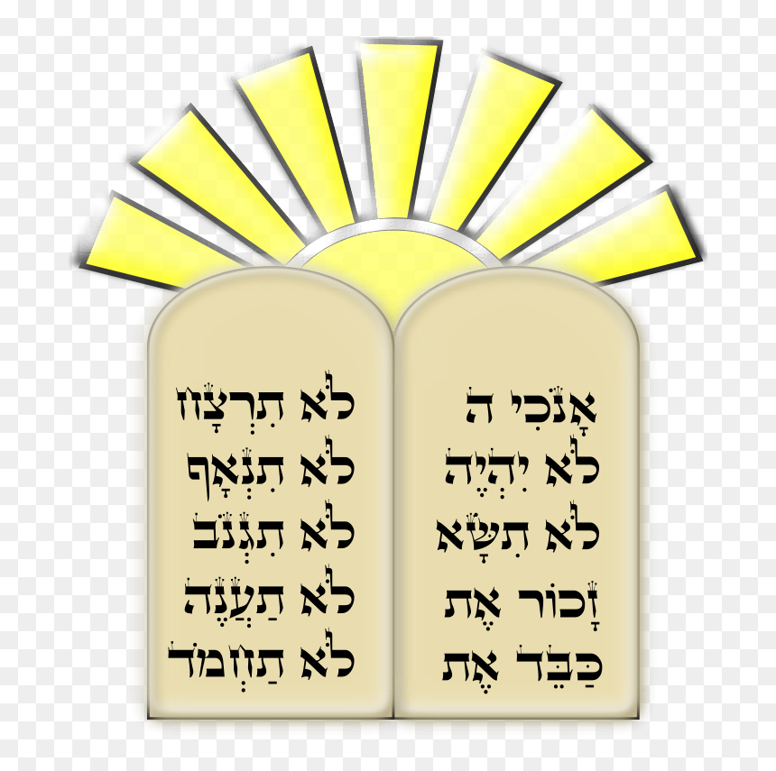 3drose Ct 62086 2 The 10 Commandments Ceramic Tile, - Clipart 10 Commandments, HD Png Download - ten commandments png