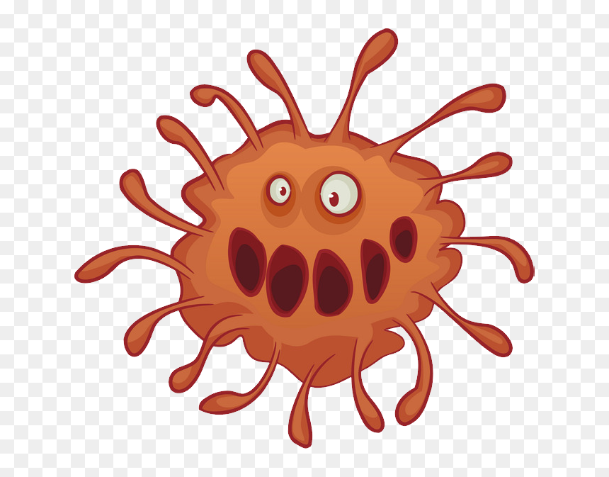 Virus Png Full Home Interior Design Photos Indian Home - Virus Corona Cartoon Png, Transparent Png - germs png