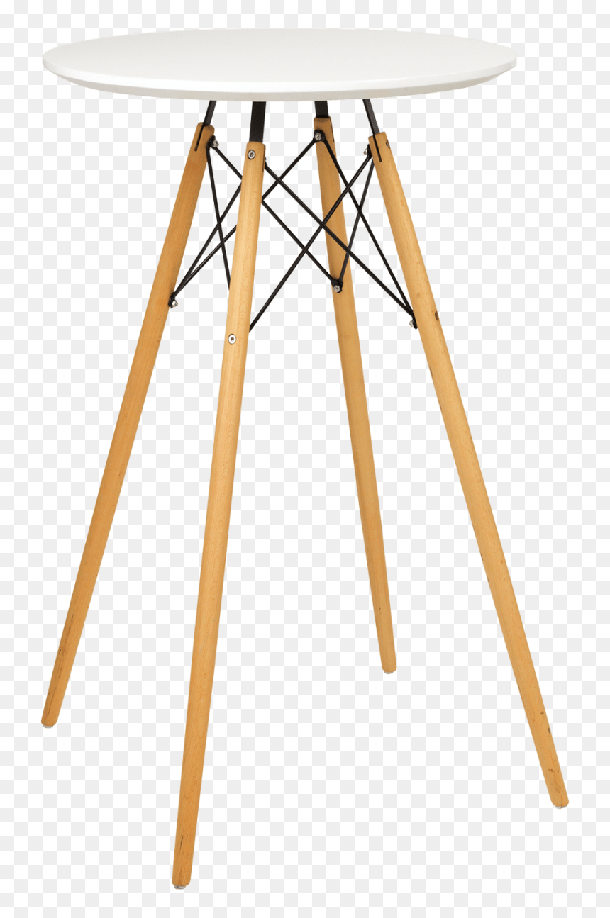 Eiffel Wooden Bar Table Hire For Events - Table, HD Png Download - bar table png