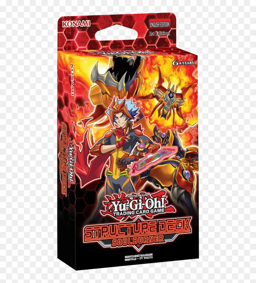 Yu Gi Oh - Yugioh Structure Deck Soulburner, HD Png Download - yugioh card png