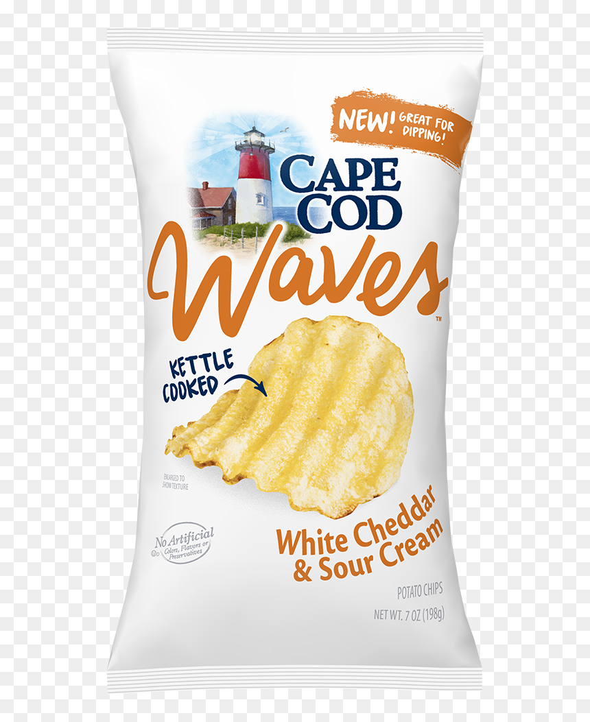 Cape Cod Waves Potato Chips, HD Png Download - baked potato png