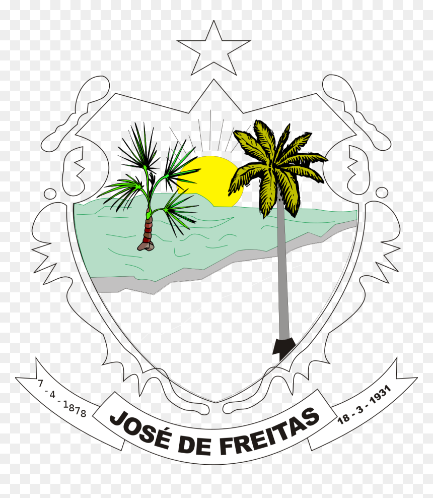 Brasão De Jose De Freitas Piaui, HD Png Download - frem png