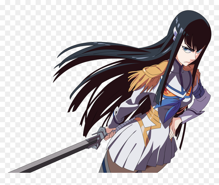 Two Of Them - Satsuki Kiryuin, HD Png Download - kill la kill png