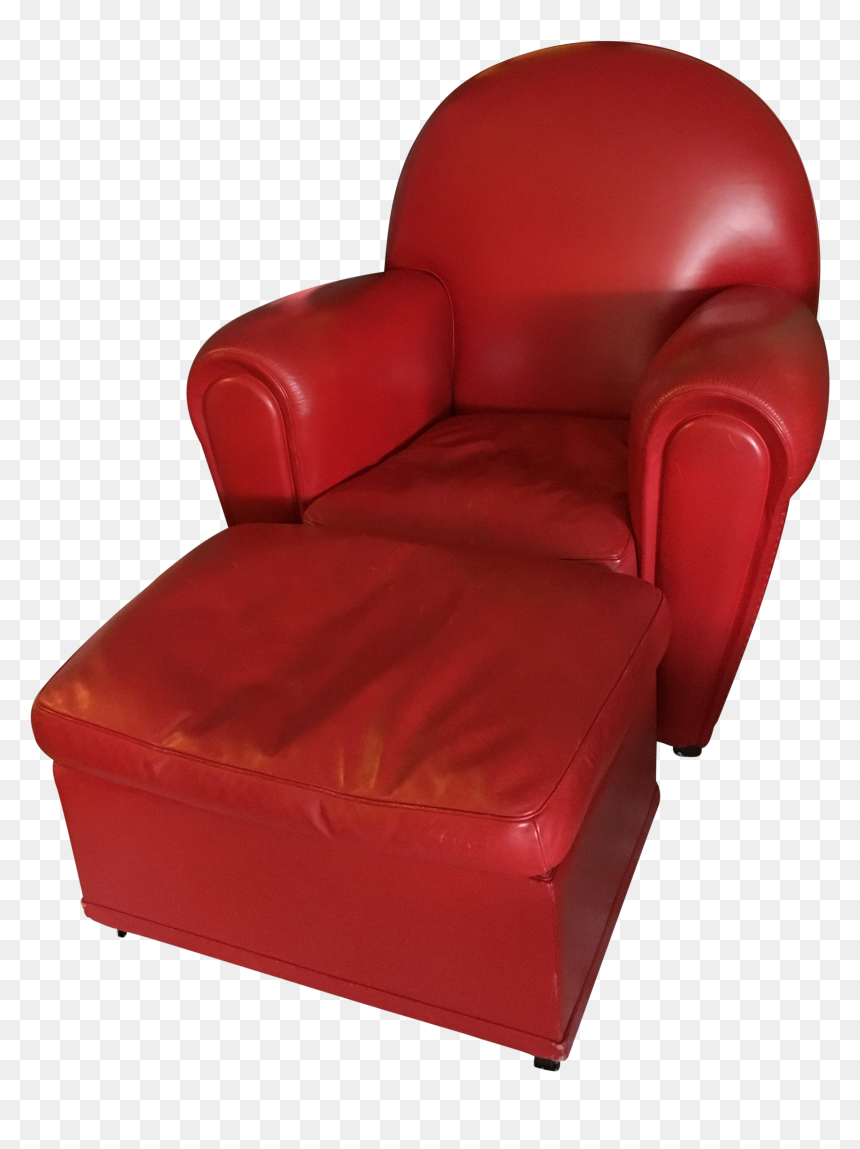 Poltrona Frau Vanity Fair Armchair And Ott Red Leather - Armchairclipart, HD Png Download - vanity fair logo png