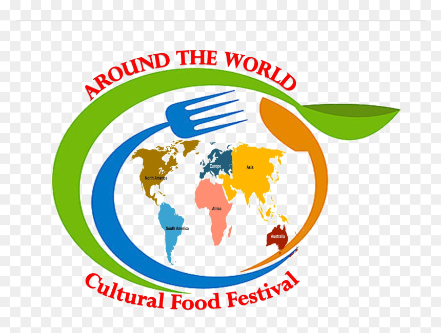 Food Around The World Png - 2019 Around The World Cultural Food Festival, Transparent Png - around the world png