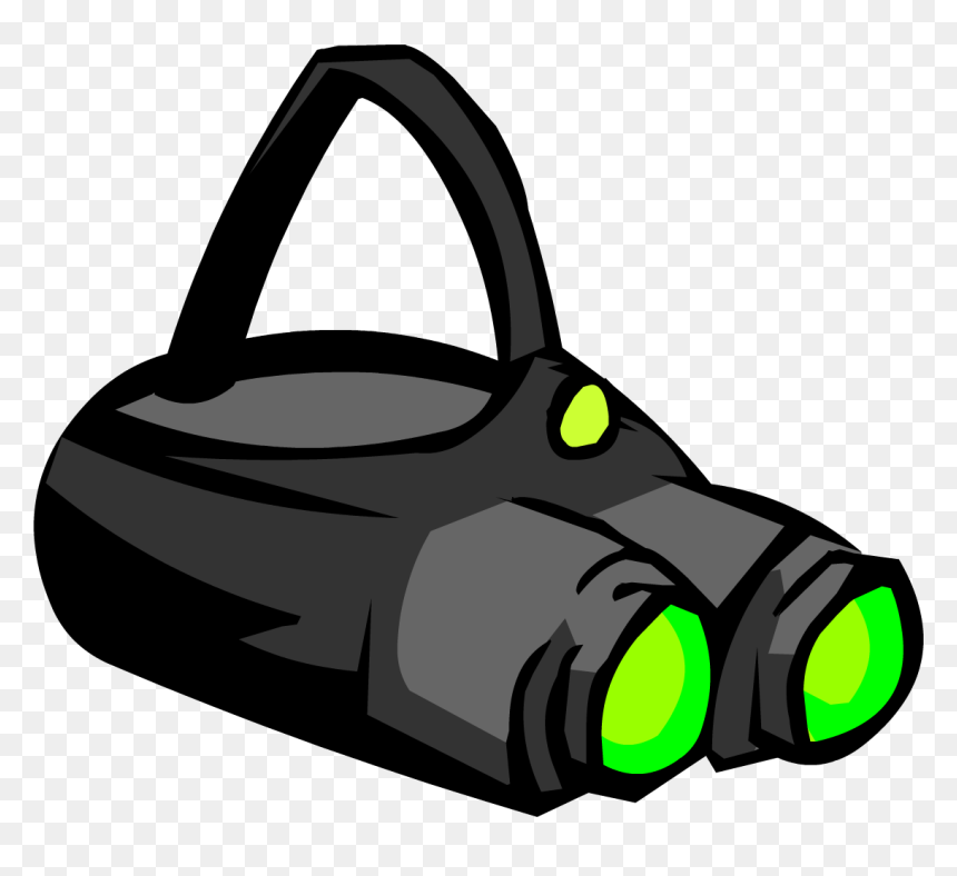 Vintage Penguin Wiki - Club Penguin Rewritten Night Vision Goggles, HD Png Download - vision icon png