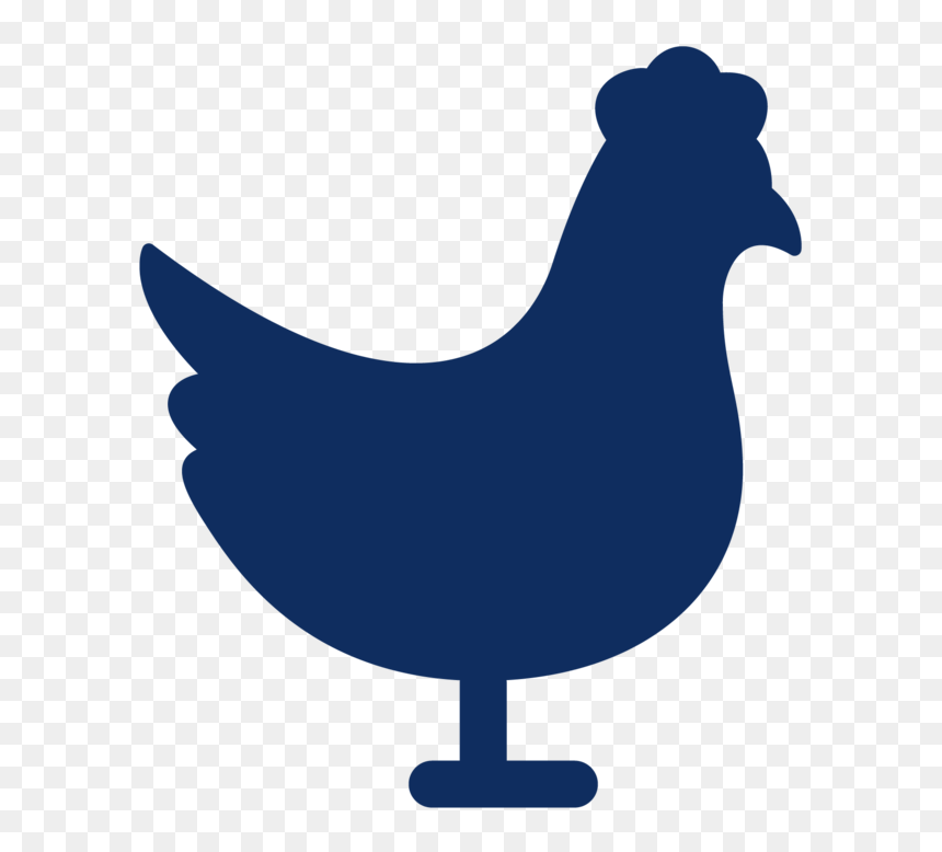Poultry-01, HD Png Download - rooster silhouette png