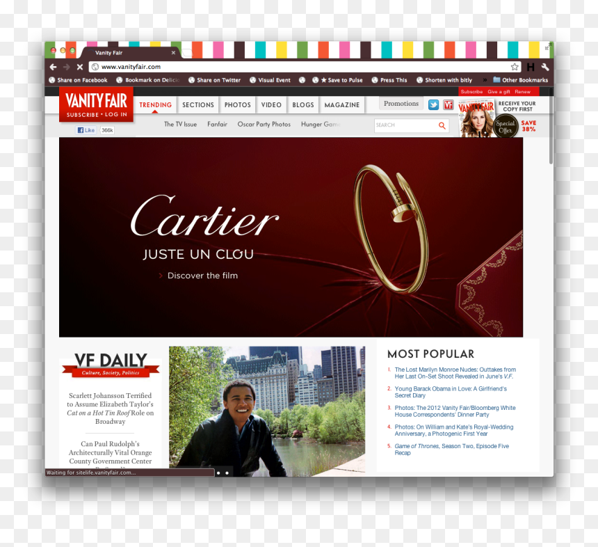 Web Page, HD Png Download - vanity fair logo png