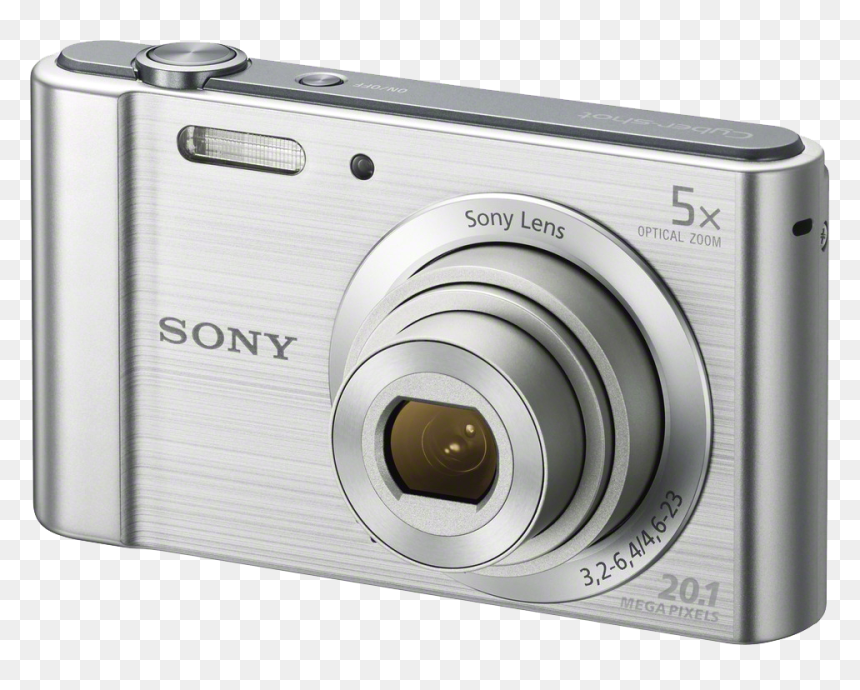 Sony Dscw800b Digital Camera - Sony W800 Camera, HD Png Download - vlog camera png