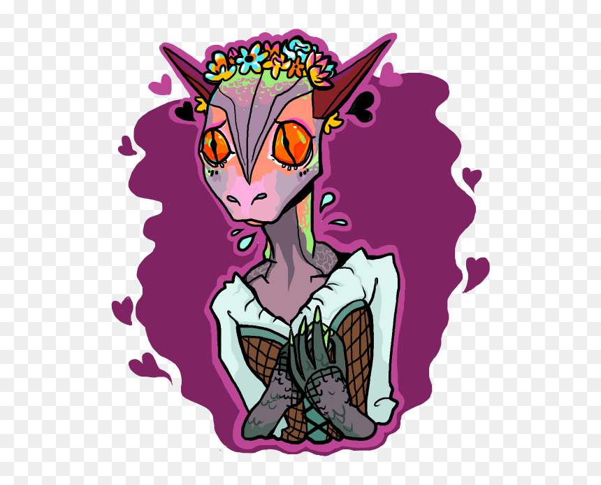 Argonian Drawing Cute - Illustration, HD Png Download - oblivion png