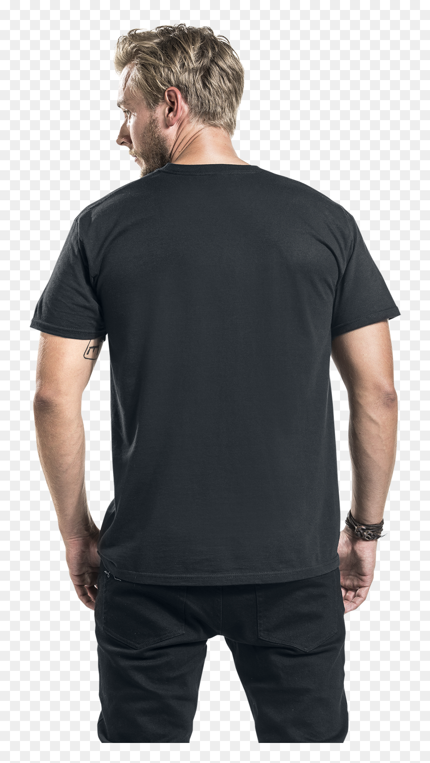 Batman The Dark Knight Joker Ha Outline Mens T-shirt - Man, HD Png Download - shirt outline png