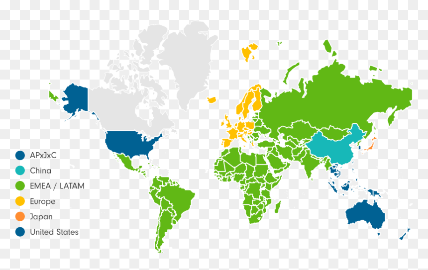 Telegram Users Around The World , Png Download - Members Of Apec 2019, Transparent Png - around the world png