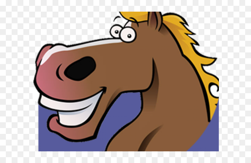 Cartoon Picture Of Horse - Cartoon, HD Png Download - horse face png