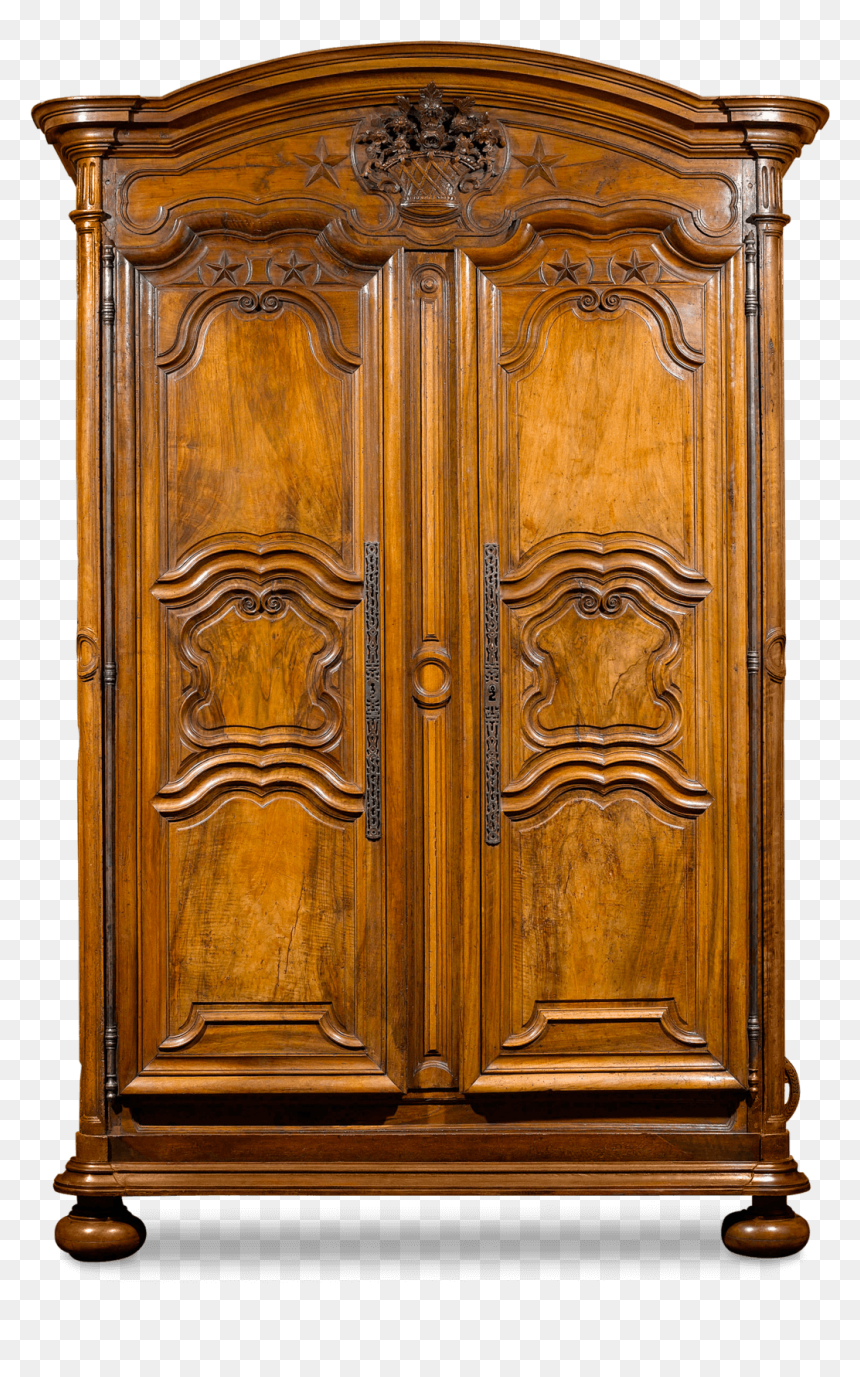 Armoire Png Hd - Transparent Image Antique Wardrobe, Png Download - wood furniture png
