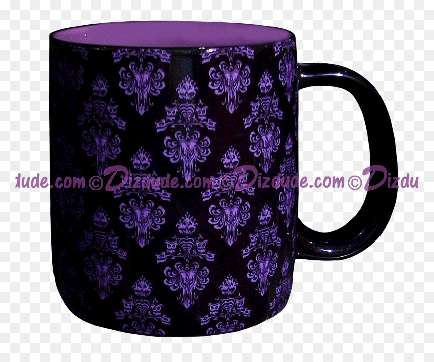 Haunted Mansion Wallpaper Mug ~ Disney"s Magic Kingdom - Beer Stein, HD Png Download - magic kingdom png