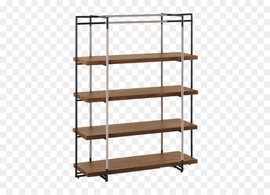 Libreria Vetro E Acciaio, HD Png Download - bookcase png