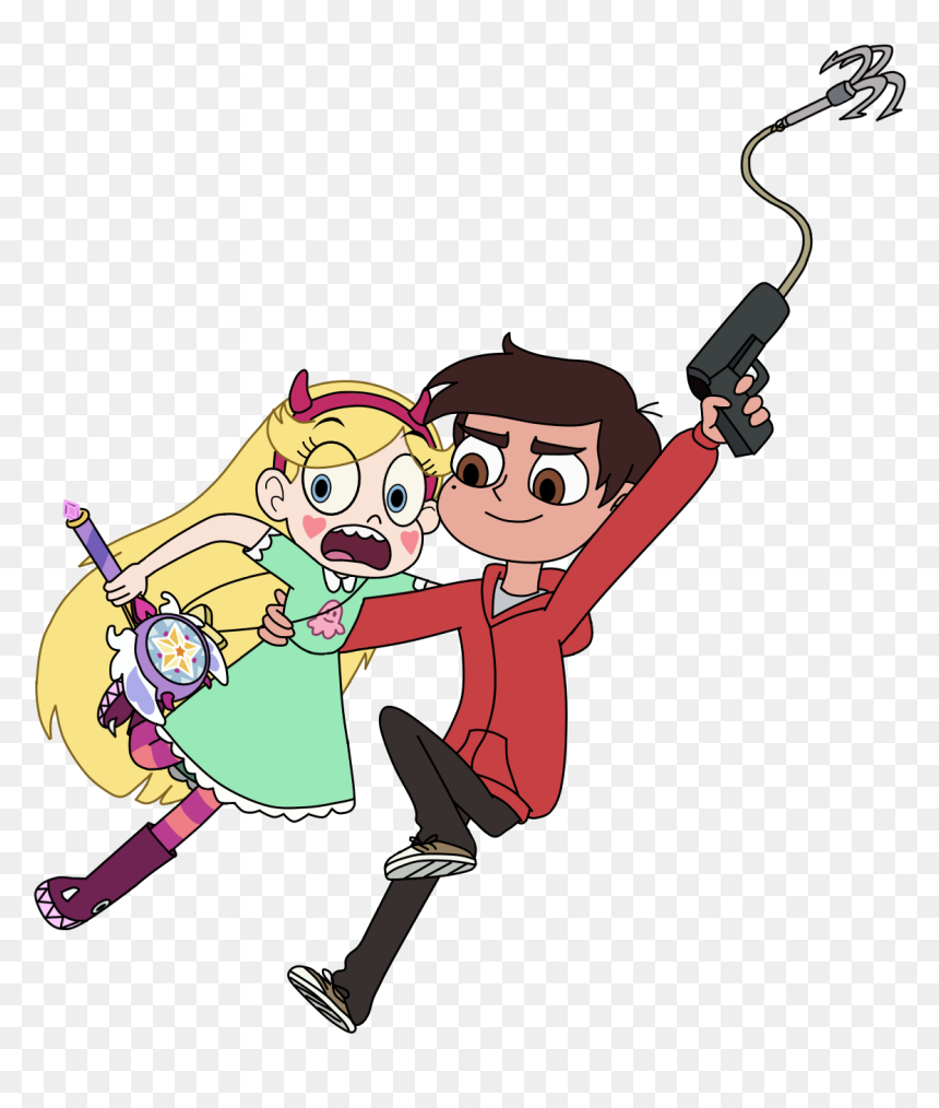 Fanwork My Starco Drawing , Png Download - Star Vs The Forces Of Evil Transparent, Png Download - star vs the forces of evil png