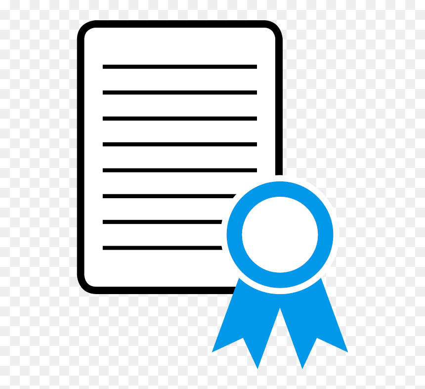 Certificate Icon - Parallel, HD Png Download - vision icon png