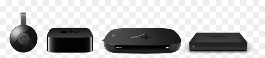 Google Chromecast, Apple Tv, Roku 4, And Amazon Fire - Appletv Firetv Chromecast, HD Png Download - stream starting soon png
