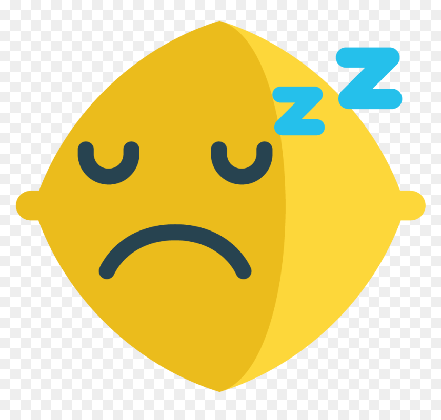 Smiley, HD Png Download - sleepy emoji png