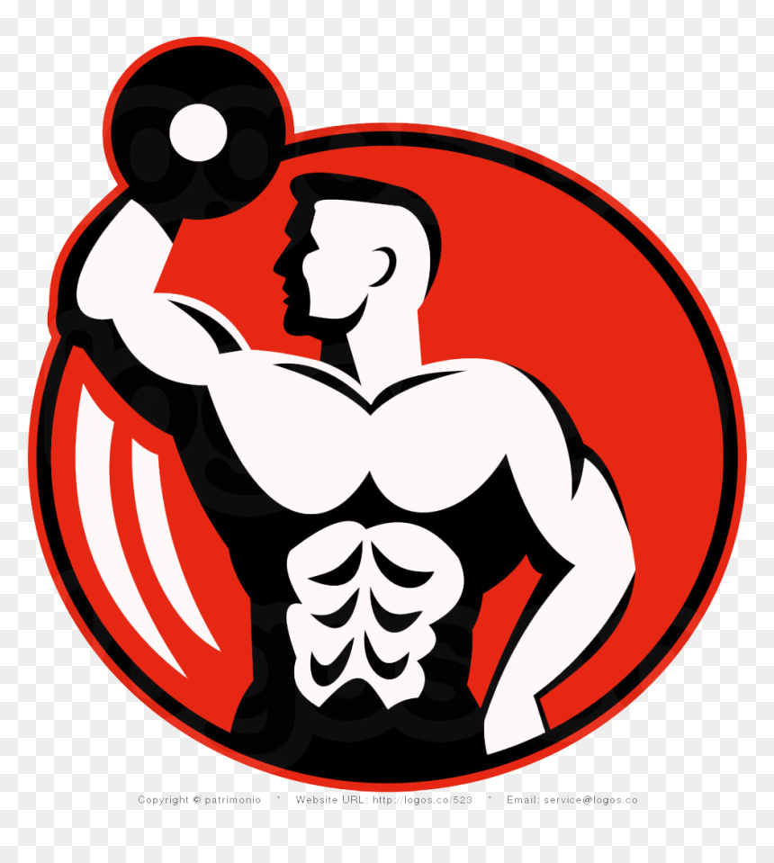 Thumb Image - Body Building Logo Png, Transparent Png - bodybuilding vector png
