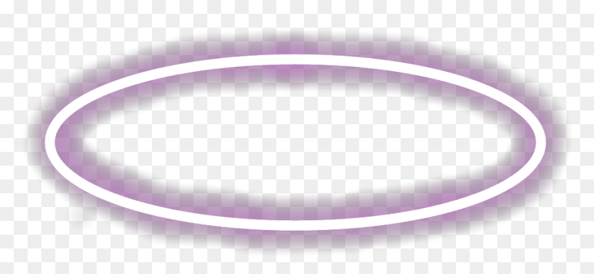 #angel #crown #angelcrown #neon #effect #neoneffect - Circle, HD Png Download - angel crown png