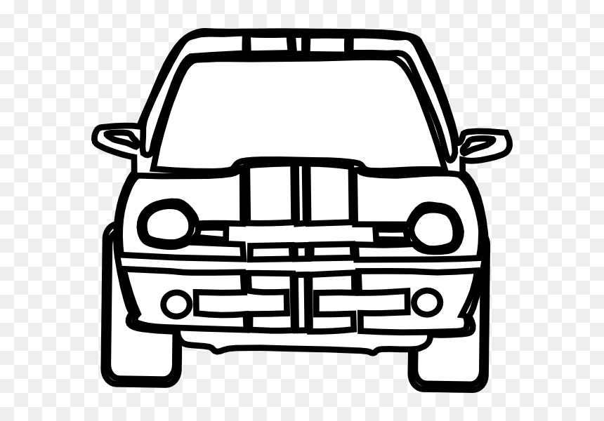Clip Art, HD Png Download - car line art png