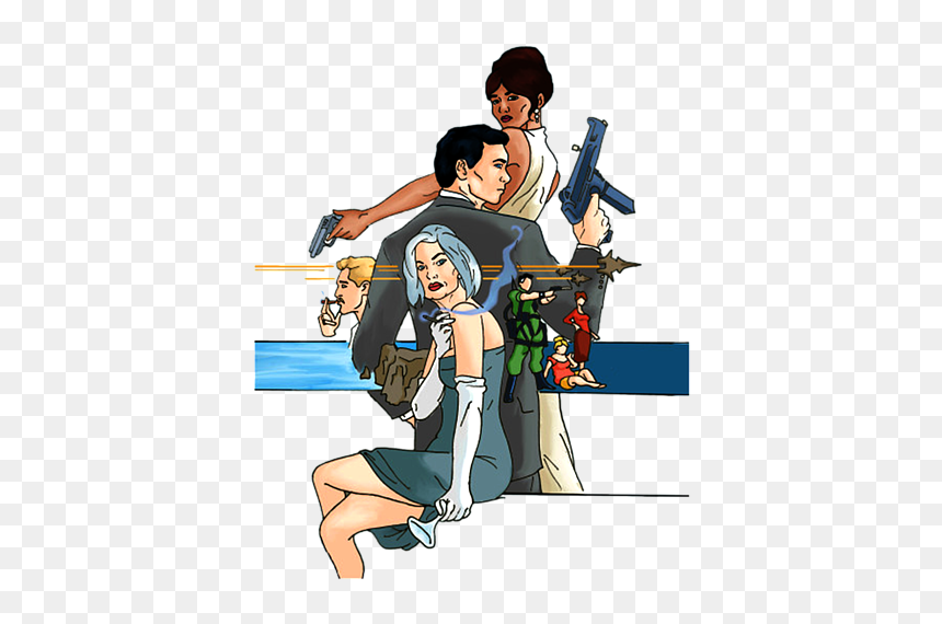 Cartoon, HD Png Download - sterling archer png