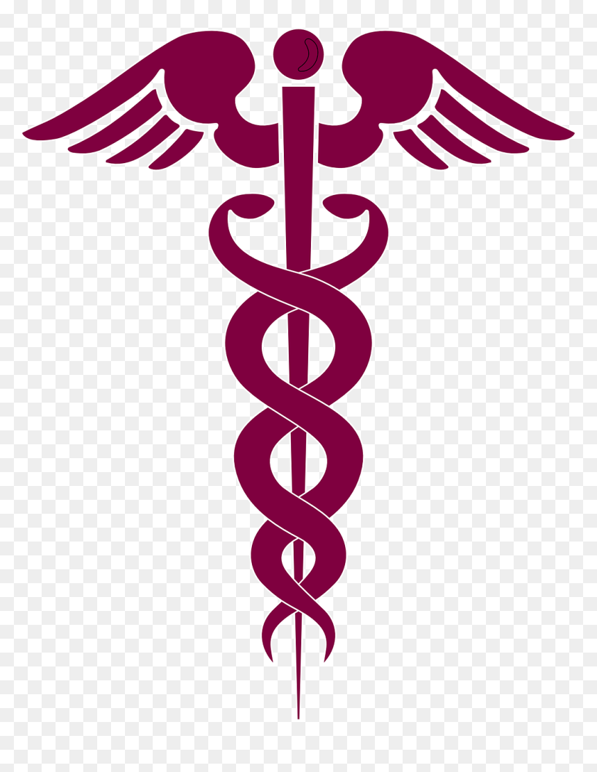 Caduceus Vector, HD Png Download - doctor snake logo png