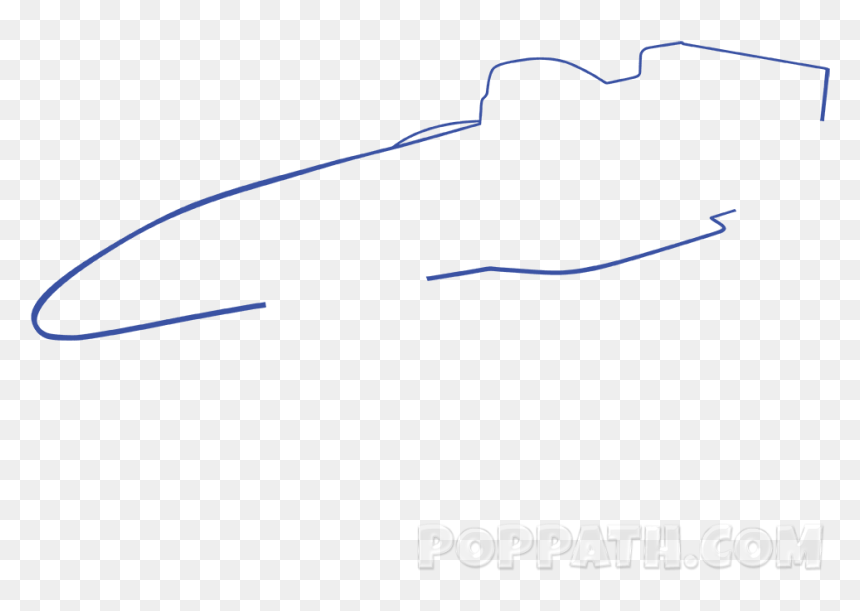 Transparent Formula One Car Clipart, HD Png Download - car line art png