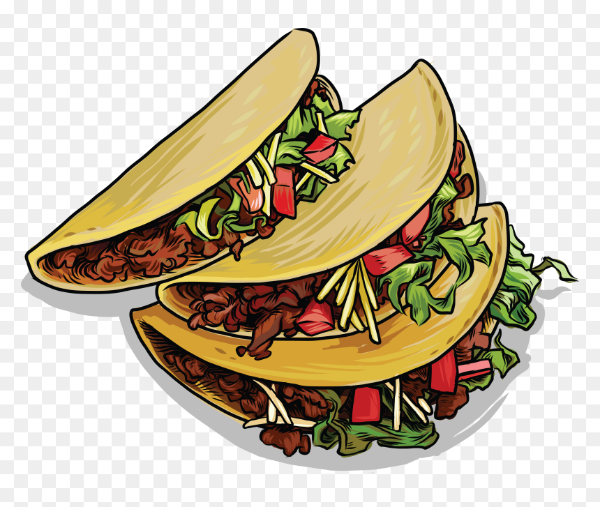 As Documented In Gustavo Arellano"s Book “taco Usa,” - Transparent Background Mexican Food Clipart, HD Png Download - hispanic png