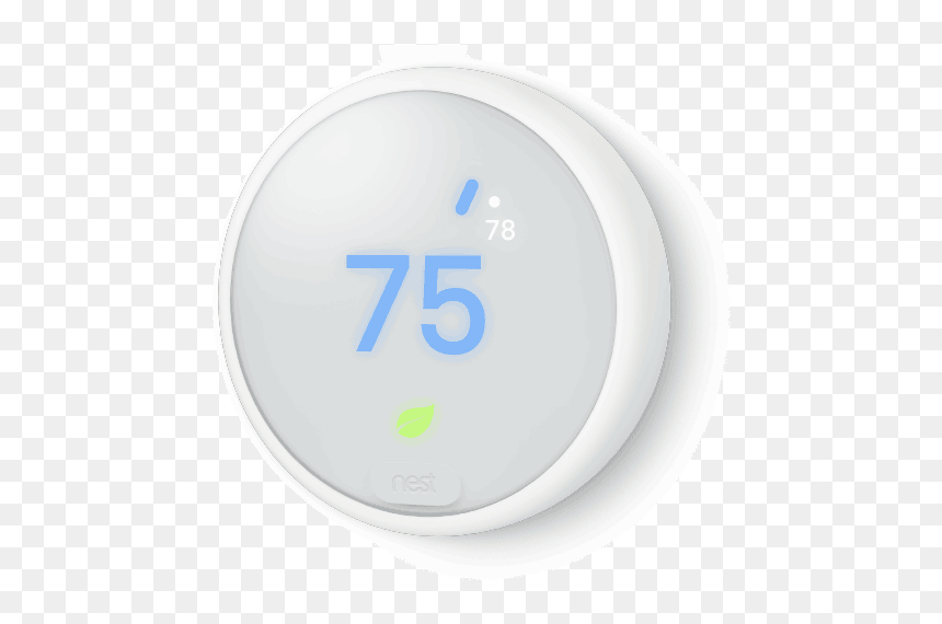 Nest Thermostat E - Nest E Thermostat Transparent Background, HD Png Download - nest thermostat png