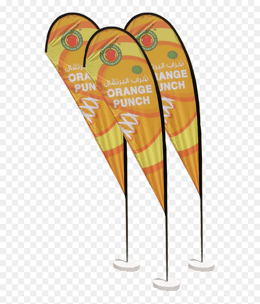 Advertising Feather Flags - Banner, HD Png Download - dubai flag png