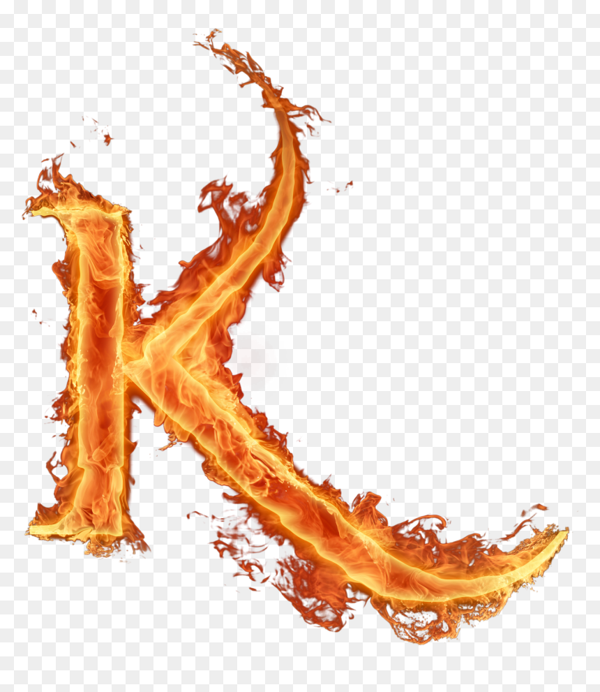Transparent Letras Png, Png Download - burning letter a png