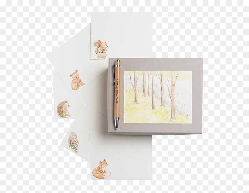 Love You Always Note Card Box - Tree, HD Png Download - i love you frame png