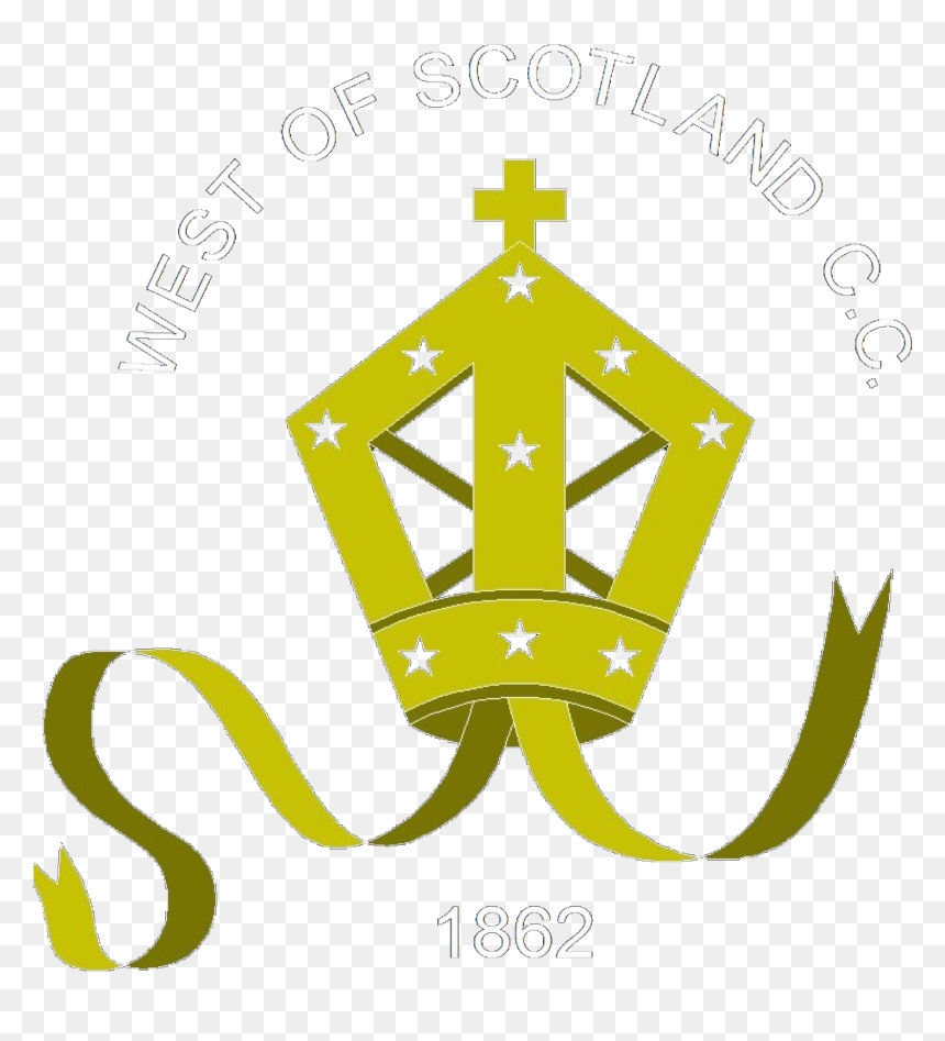West Of Scotland Cricket Club - Emblem, HD Png Download - j cole crown png
