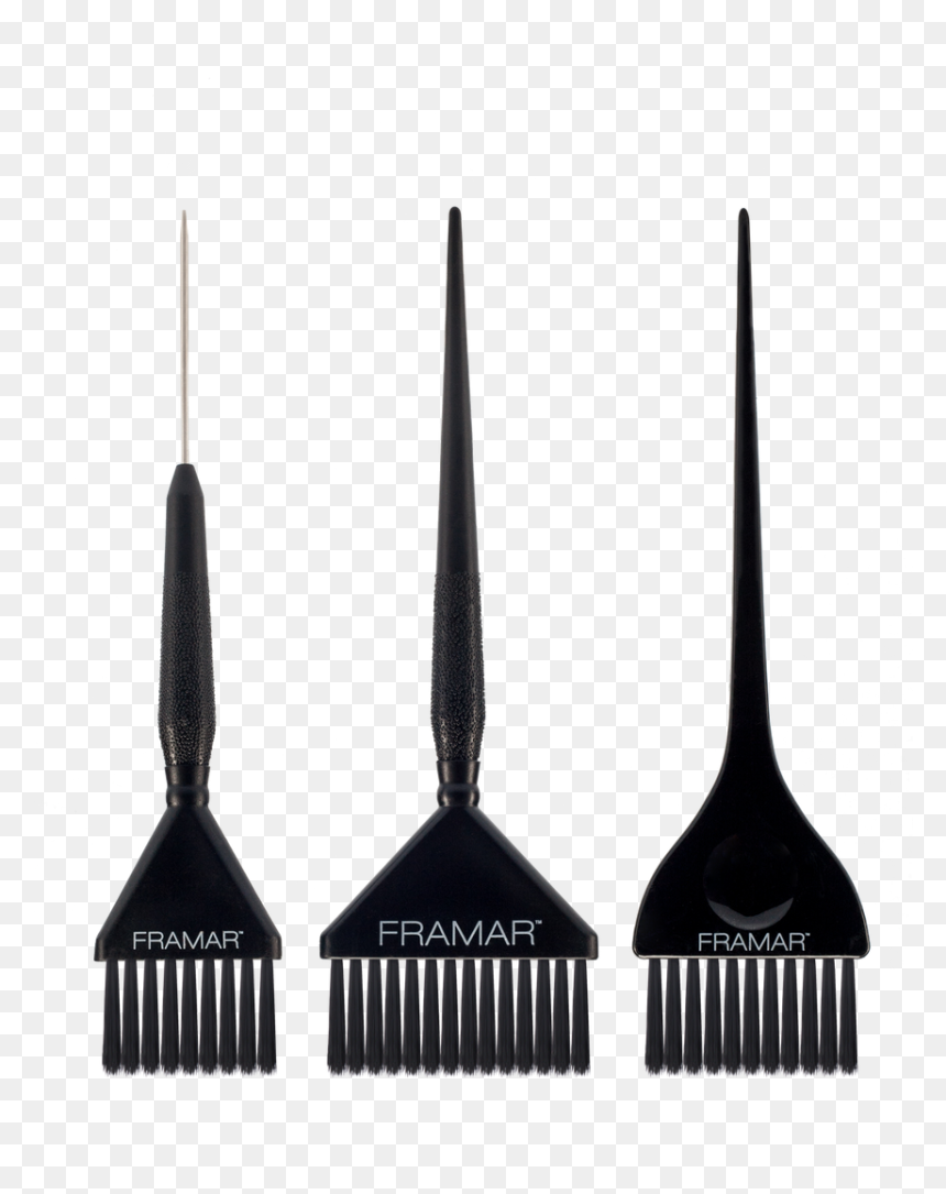 1 Medium Sized Color Brush With Metal Pin Tail - Framar Brushes, HD Png Download - colour brush png
