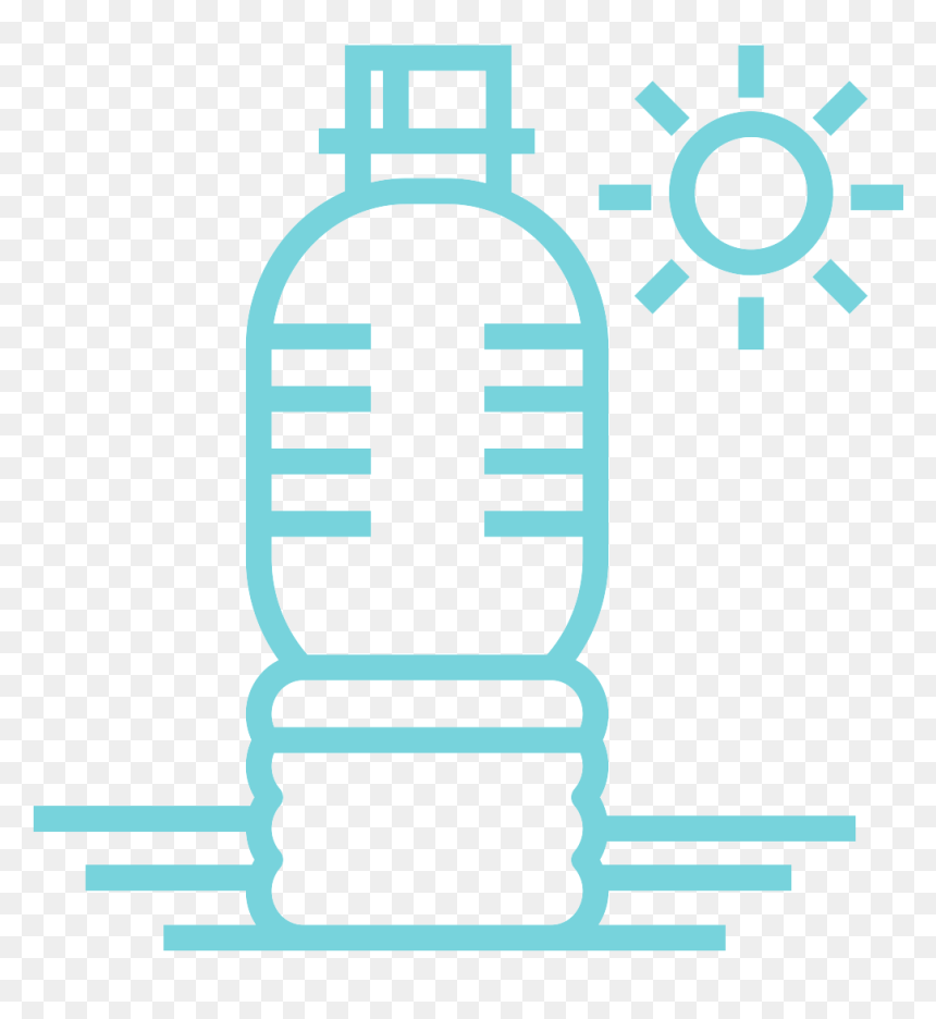 Icon Water Bottles, HD Png Download - bottle vector png