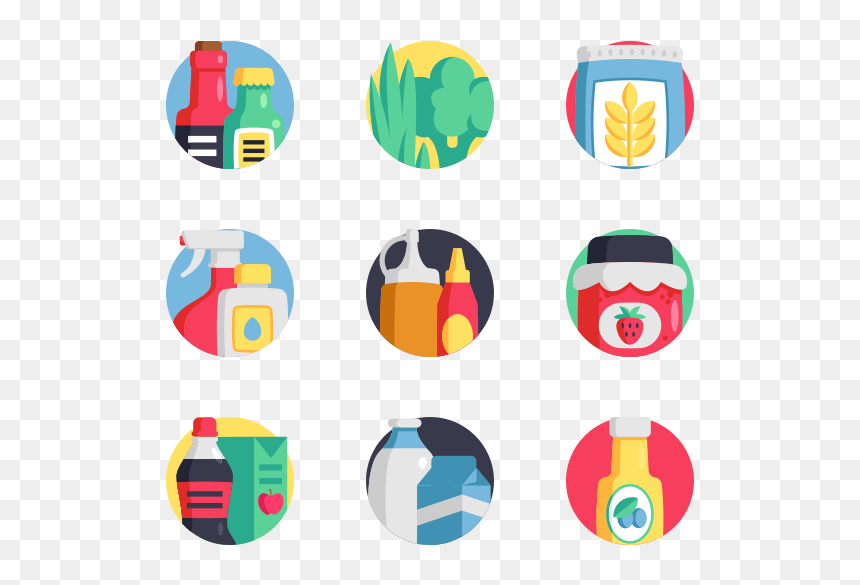 Flat Icon, HD Png Download - supermarket png