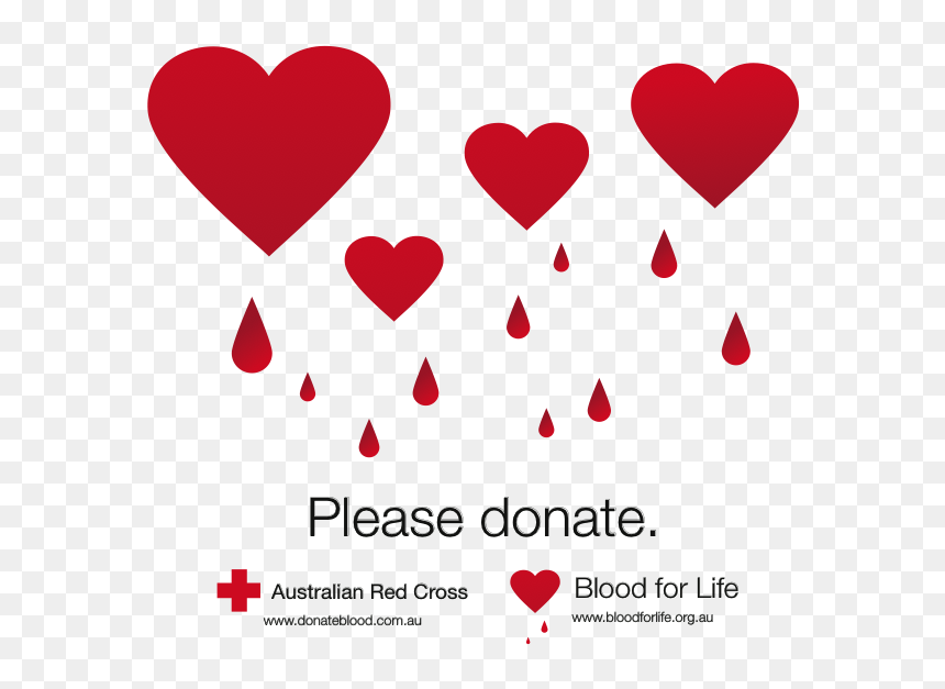 Au Blood Donation Statistics, HD Png Download - donate blood png