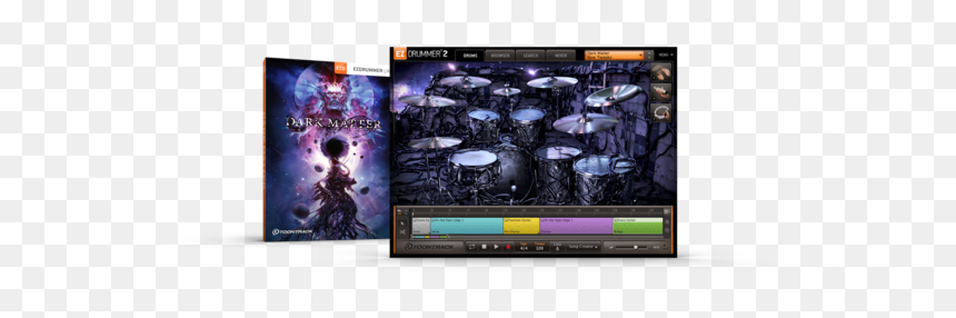 Toontrack Dark Matter Ezx, HD Png Download - dark matter png