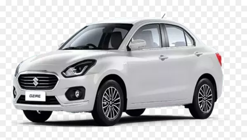 Om Sai Travels - Swift Dzire White Colour Price, HD Png Download - swift dezire png