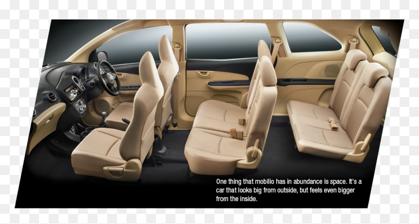 Honda Mobilio 7 Seater Car Price , Png Download - Mobilio Honda Interior, Transparent Png - honda city car png