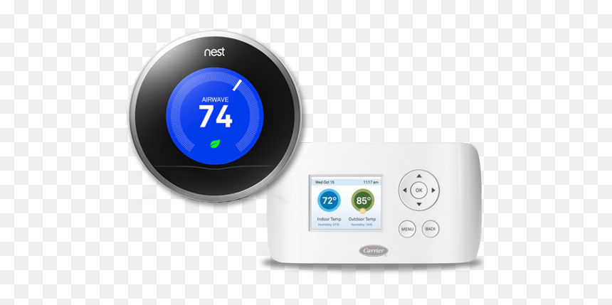 Nest Thermostat - Gadget, HD Png Download - nest thermostat png