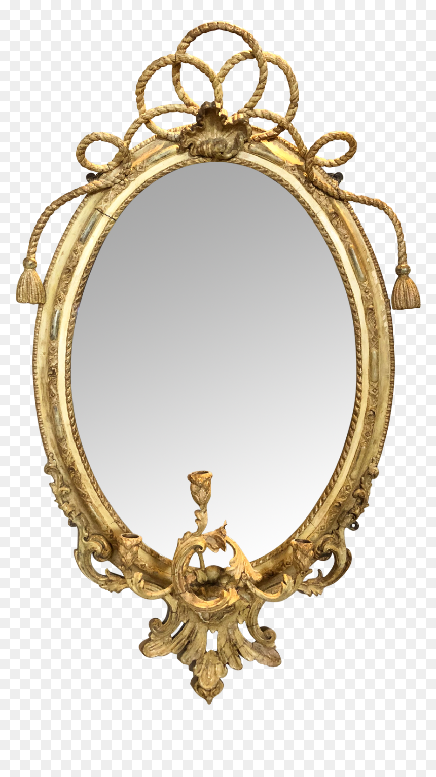 Victorian Rope Twist Mirror - Victorian Mirror Png, Transparent Png - twist png