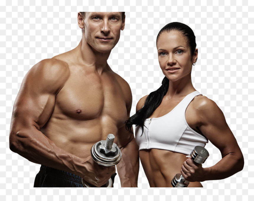 Thumb Image - Women And Man Lose Weight, HD Png Download - gym png images