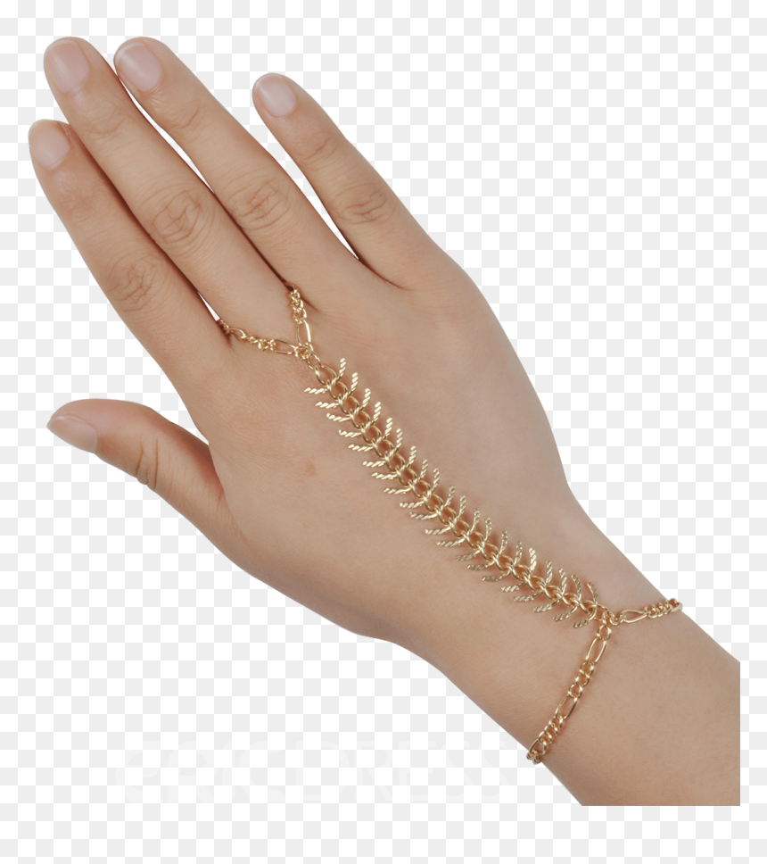 Ericdress Chic Golden Ring Bracelet - Ring Bracelet For Download, HD Png Download - golden ring png